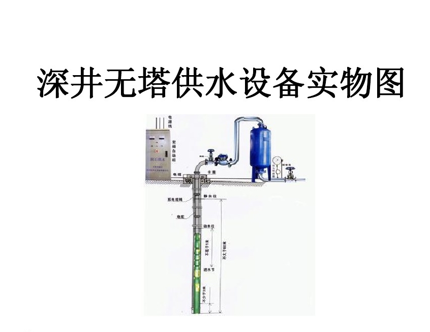 连江县井泵无塔式供水设备